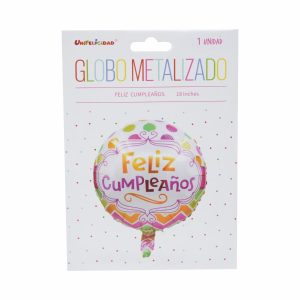 Globo Feliz Cumpleaños UNIFELICIDAD 18 Pulgadas