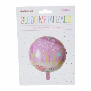 Globo Feliz Cumpleaños UNIFELICIDAD 45 X 54 Cm