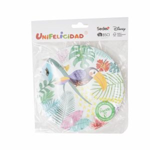 Plato Tucán UNIFELICIDAD X 10 Uds