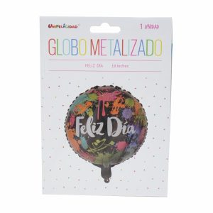 Globo Feliz Dia UNIFELICIDAD 18 Pulgadas