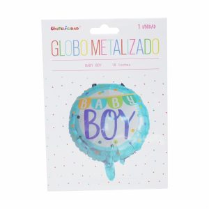 Globo Baby Shower Nino UNIFELICIDAD 18 Pulgadas
