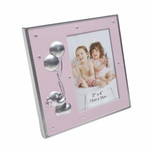 Porta Retrato Animado Surtido Plateado (Display24) WORLD 7,5x10Cm