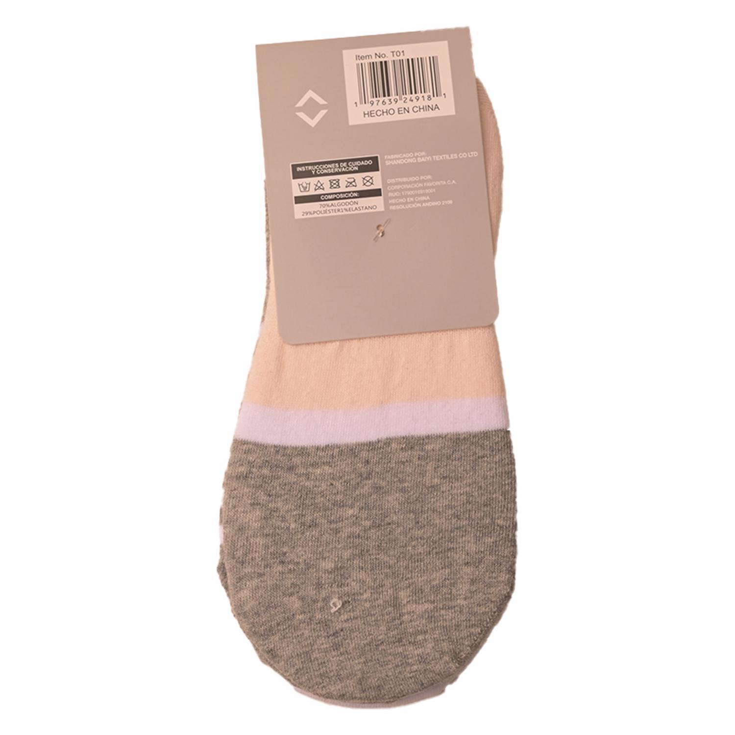 Medias Valeta X 3 A Rayas PULSE Talla 9-11 - Image 2