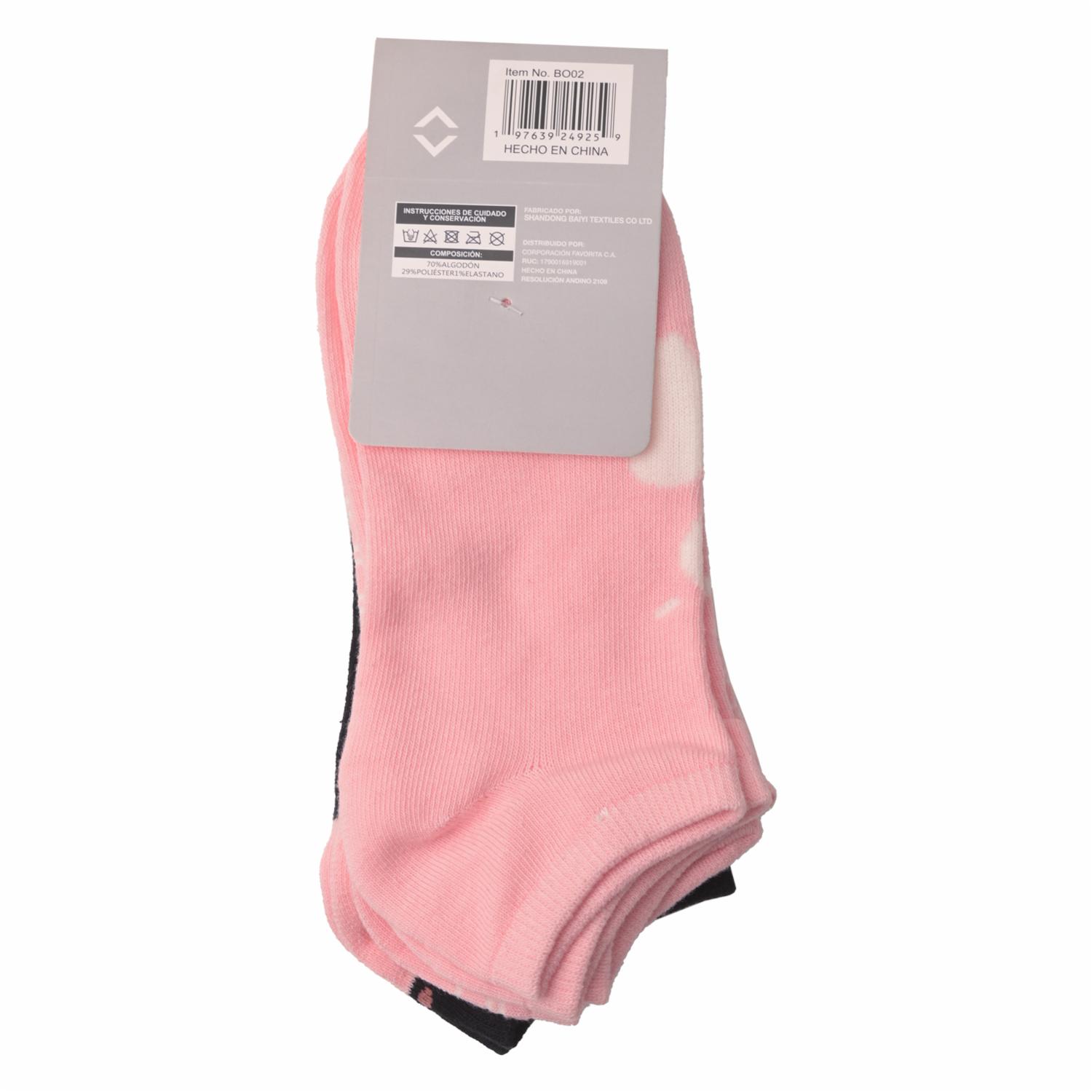 Medias Tobillera X 3 PULSE Talla 9-11 - Image 2