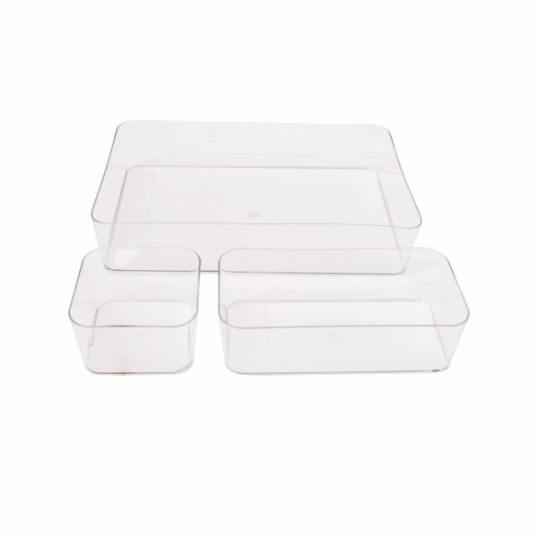 Set Cajas Organizadoras Acrilicas SKYLAR