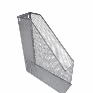 Organizador De Revistas De Alambre Blanco SKYLARK 31.5X25X7.5CM