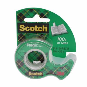 Cinta Adhesiva Transparente 3M Unidad