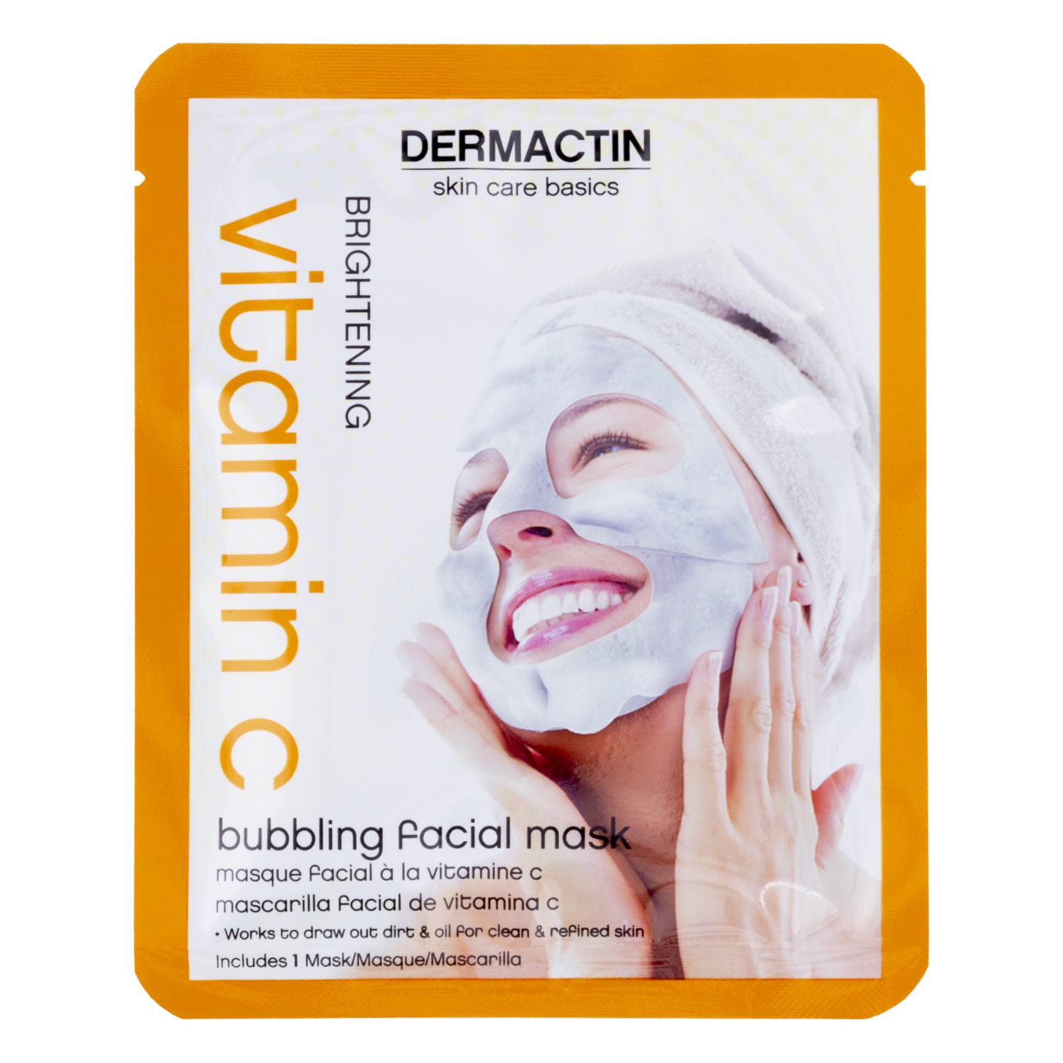 Mascarilla Facial De Burbujas Y Vitamina C DERMACTIN-TS 20 G