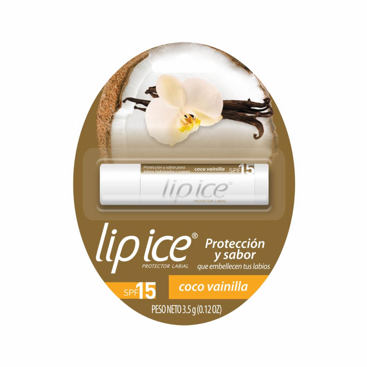 Bálsamo Labial Coco Vainilla Con Factor De Protección Solar 15 LIPICE Unidad