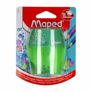 Sacapuntas Doble Orificio Con Depósito Elíptico Diseño Shaker MAPED Unidad