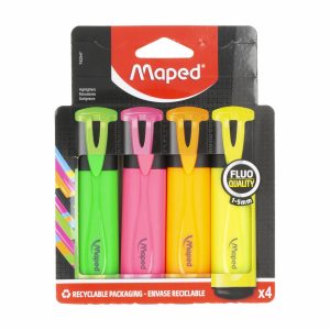Resaltadores Fluo Colores Sorti MAPED