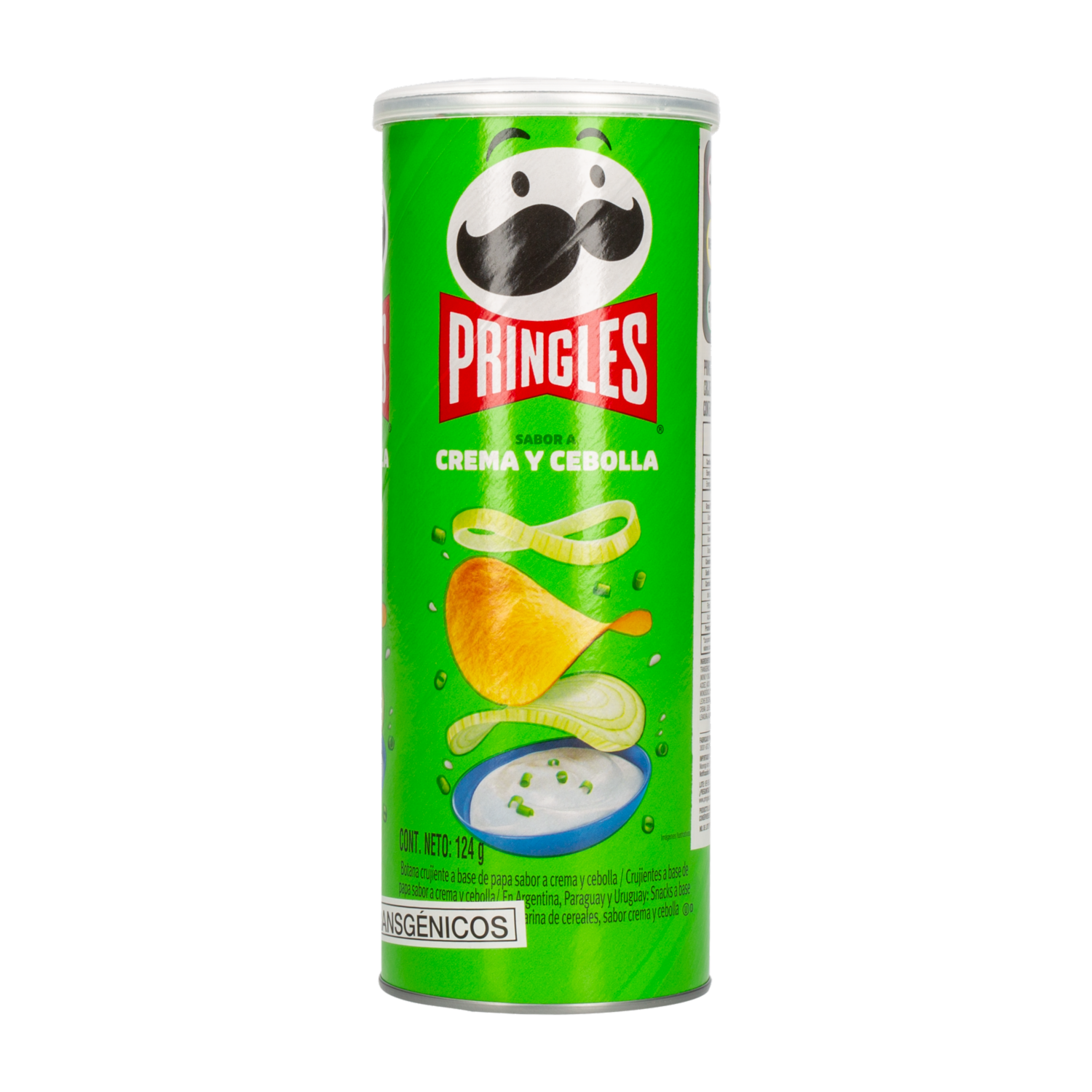 Patatas En Tubo Crema Y Cebolla PRINGLES 124 G