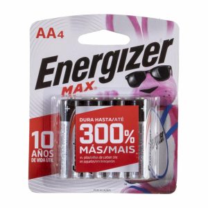 Pilas AA ENERGIZER X 4 Uds