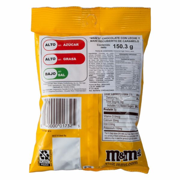 Chocolate Maní Y Peanut De Colores COMBOS 150G - Image 3