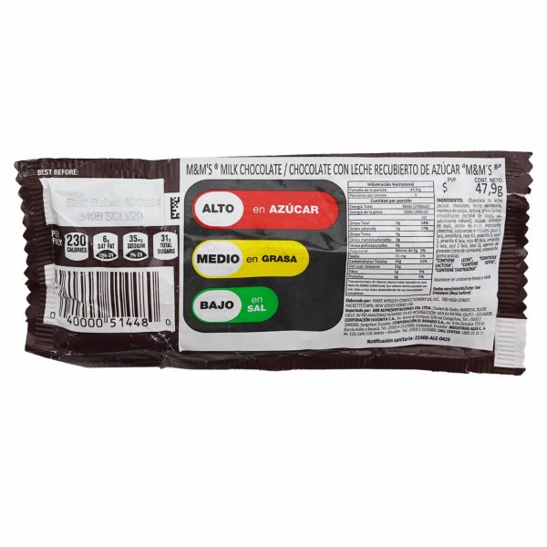Chocolate Botón M&M'S 47 G - Image 4