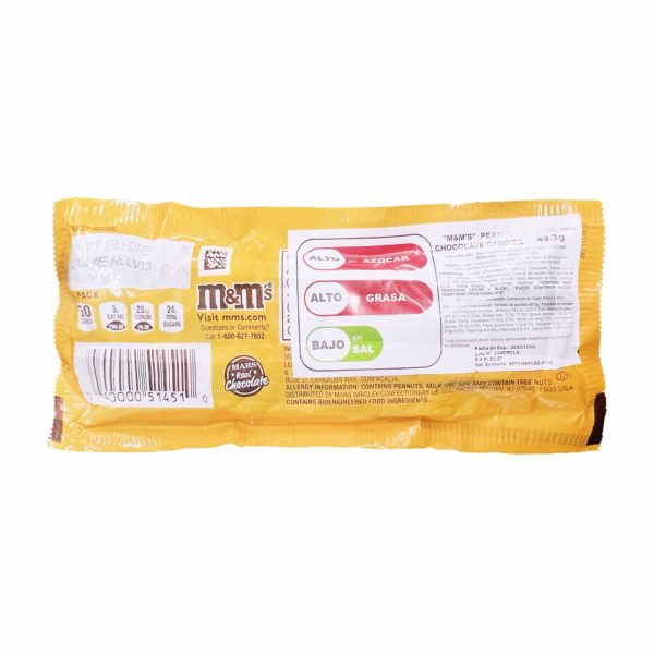 Chocolate Con Maní M&M'S 49,30 G - Image 2
