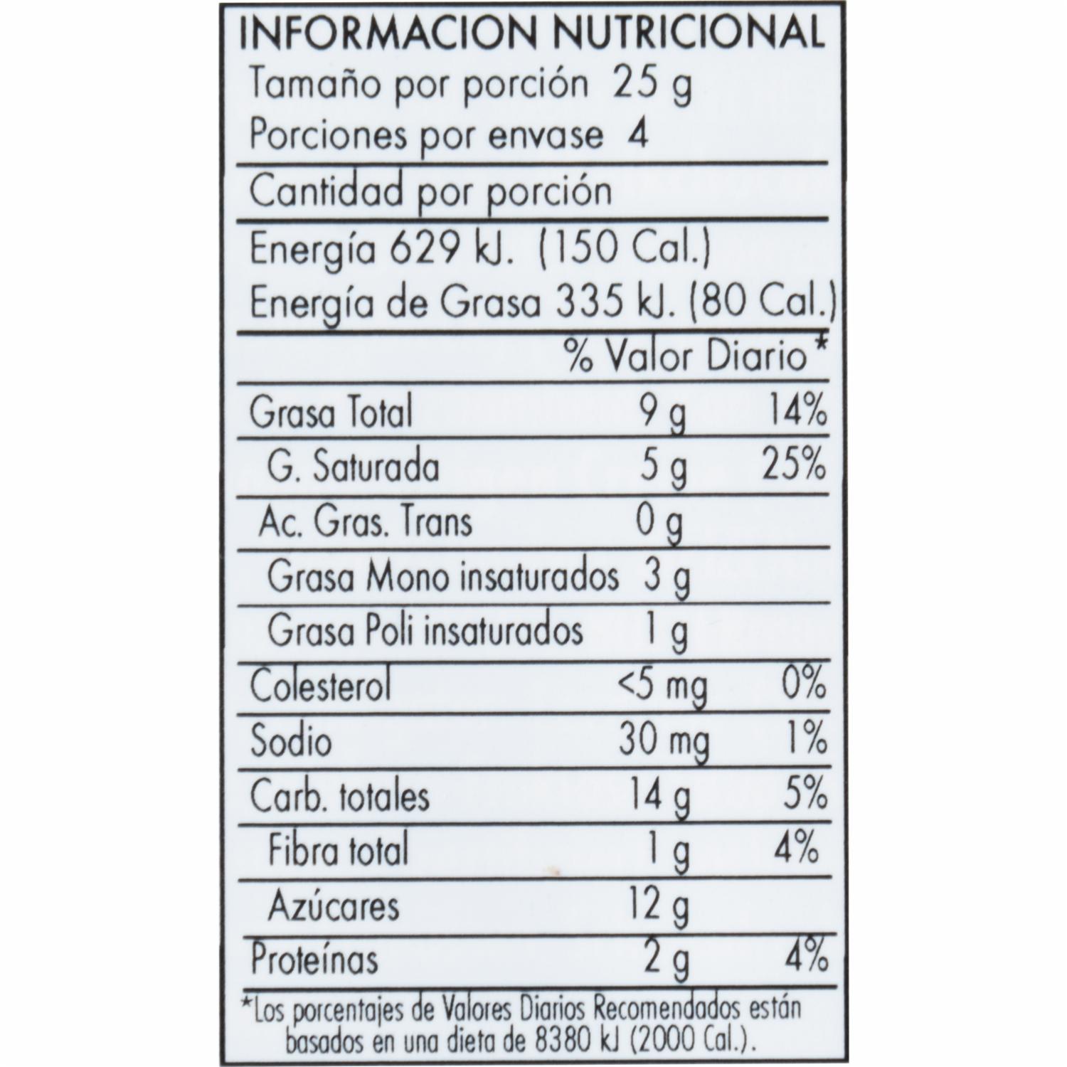 Chocolate Galleta RITTER SPORT 100 G - Image 2