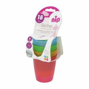 Juego De Vasos De Colores NIP