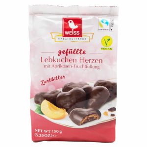 Chocolate Relleno De Fruta Albaricoques WEISS 150 G