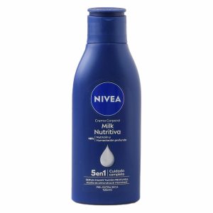 Crema Corporal Milk Nutritiva 5 En 1 Piel Extra Seca NIVEA 125 Ml