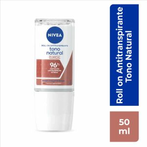 Desodorante En Roll On Para Dama Clinical Tono Natural NIVEA 50 Ml