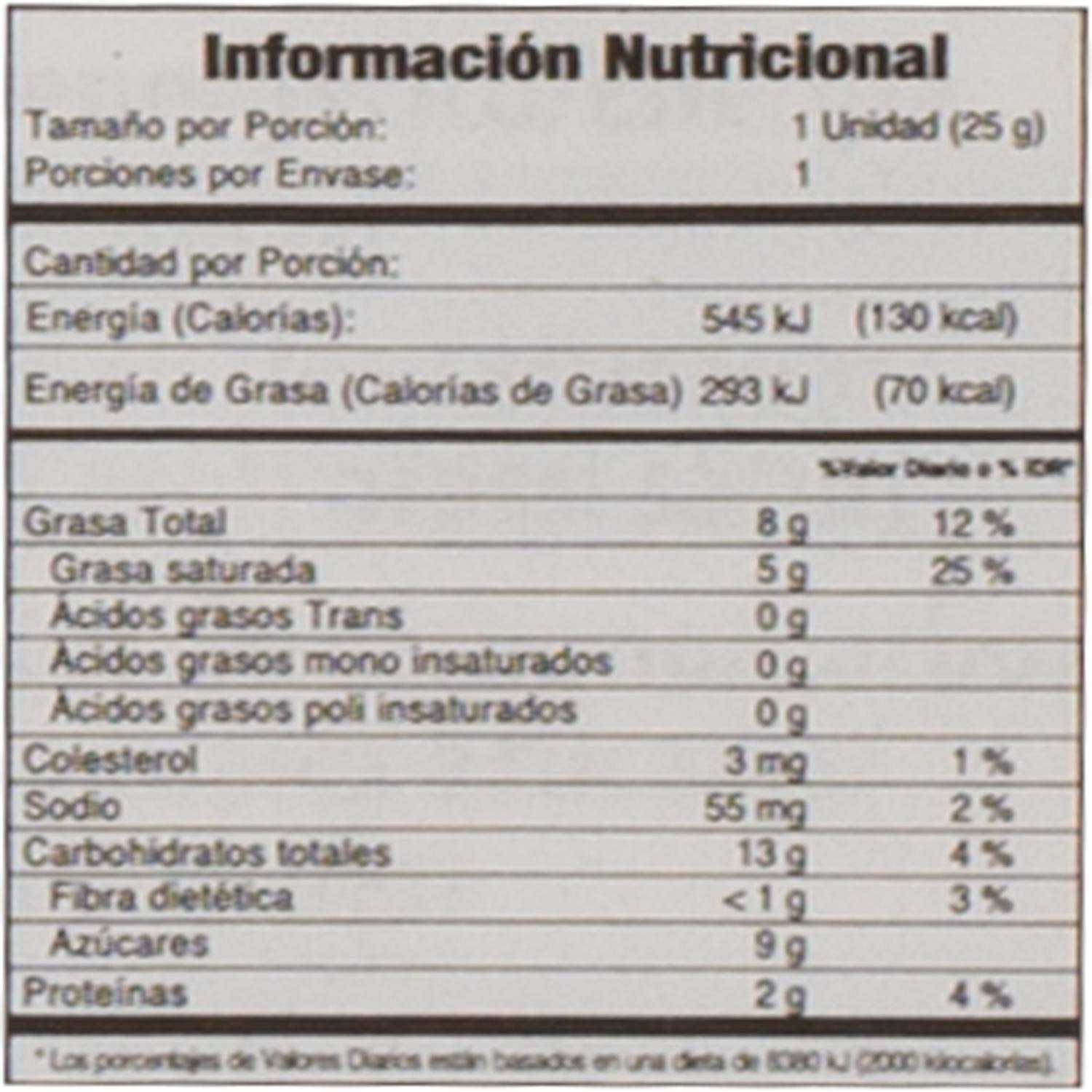 Galleta Waffer Con Trozos De Avellanas KNOPPERS 25 G - Image 2