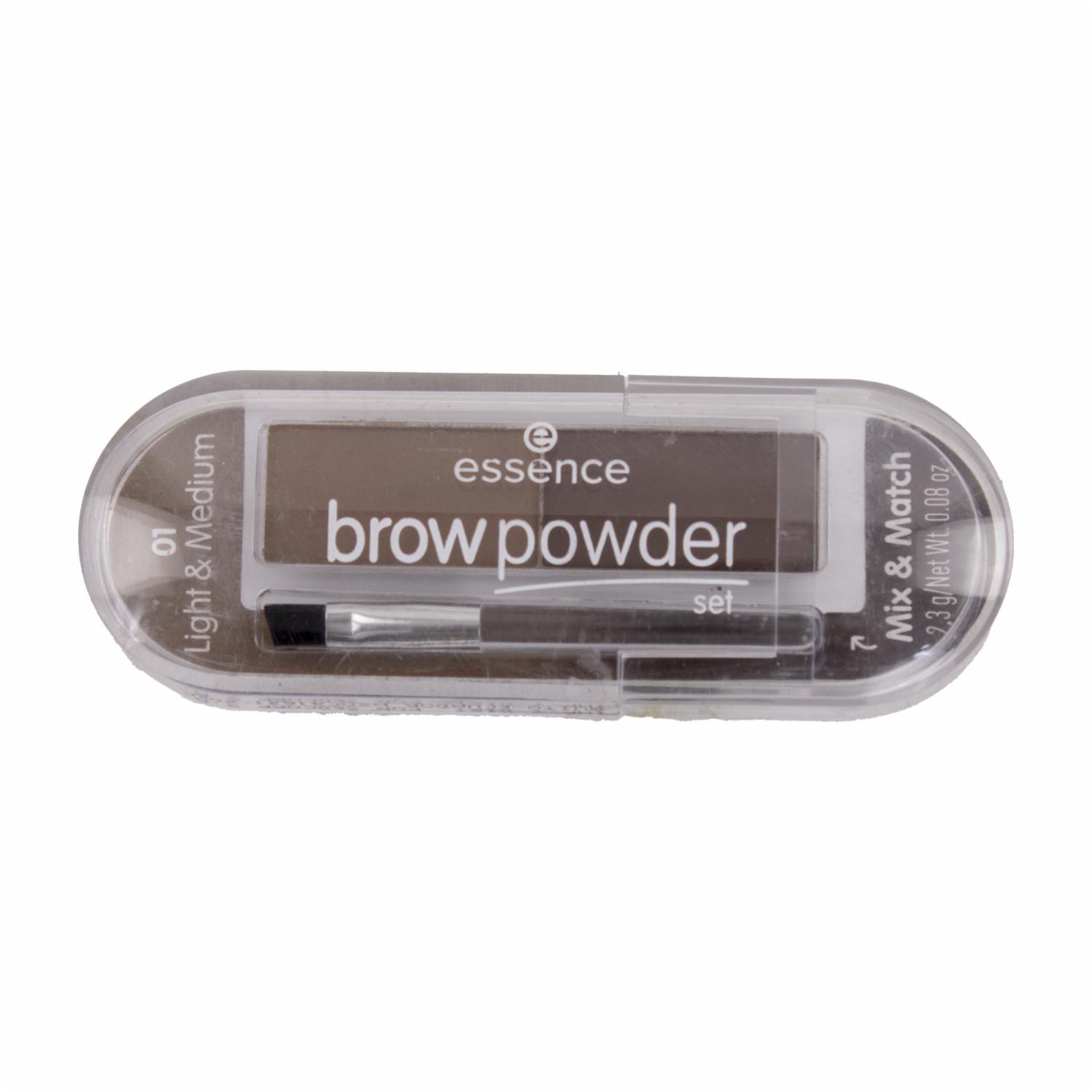 Kit De Sombra De Cejas Brown Powder 02 ESSENCE 2.30 G