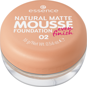 Base De Maquillaje Natural Matte Mousse Foundation ESSENCE