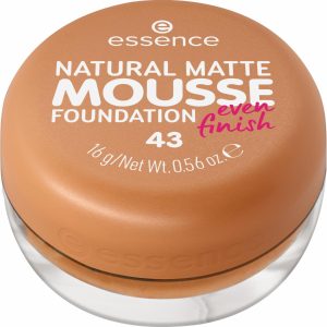 Base De Maquillaje Natural Matte Mousse Foundation ESSENCE