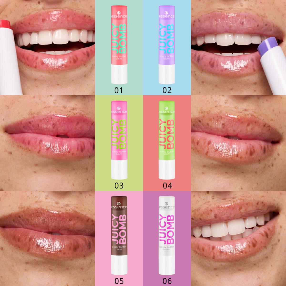Bálsamo Labial Juicy Bomb Glossy Butter ESSENCE - Image 6