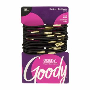 Vinchas De Cabello Tipo Elástico Grandes GOODY X 18 Uds