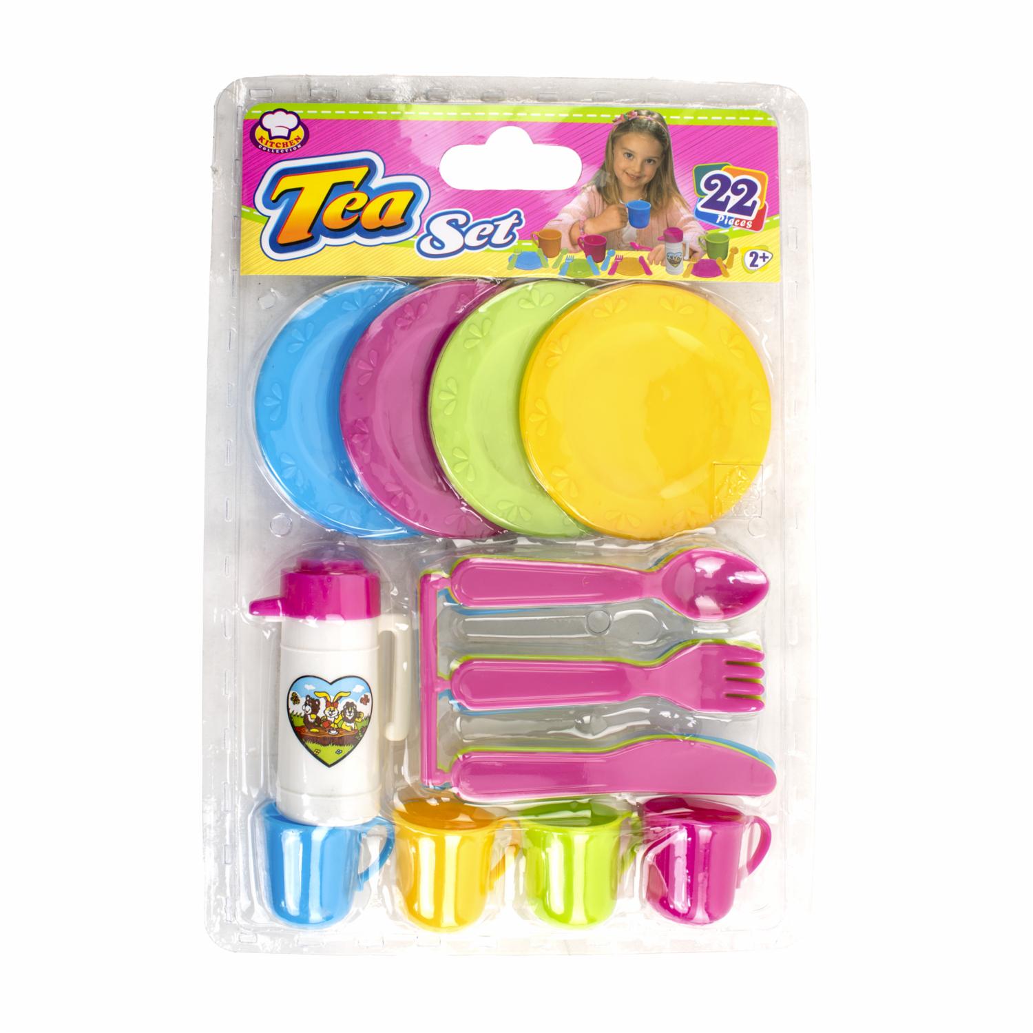 Set De Té KITCHEN COLLECTION Incluye 22 Piezas