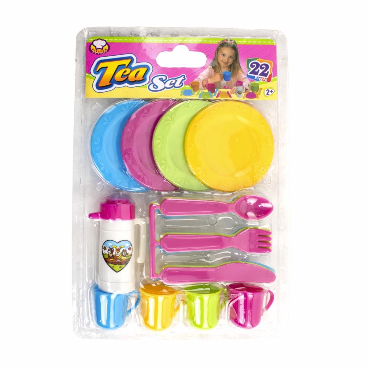 Set De Té KITCHEN COLLECTION Incluye 22 Piezas