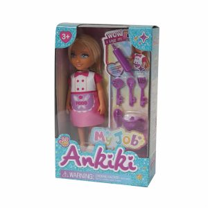 Muñeca Pastelera ANLILY Incluye Accesorios