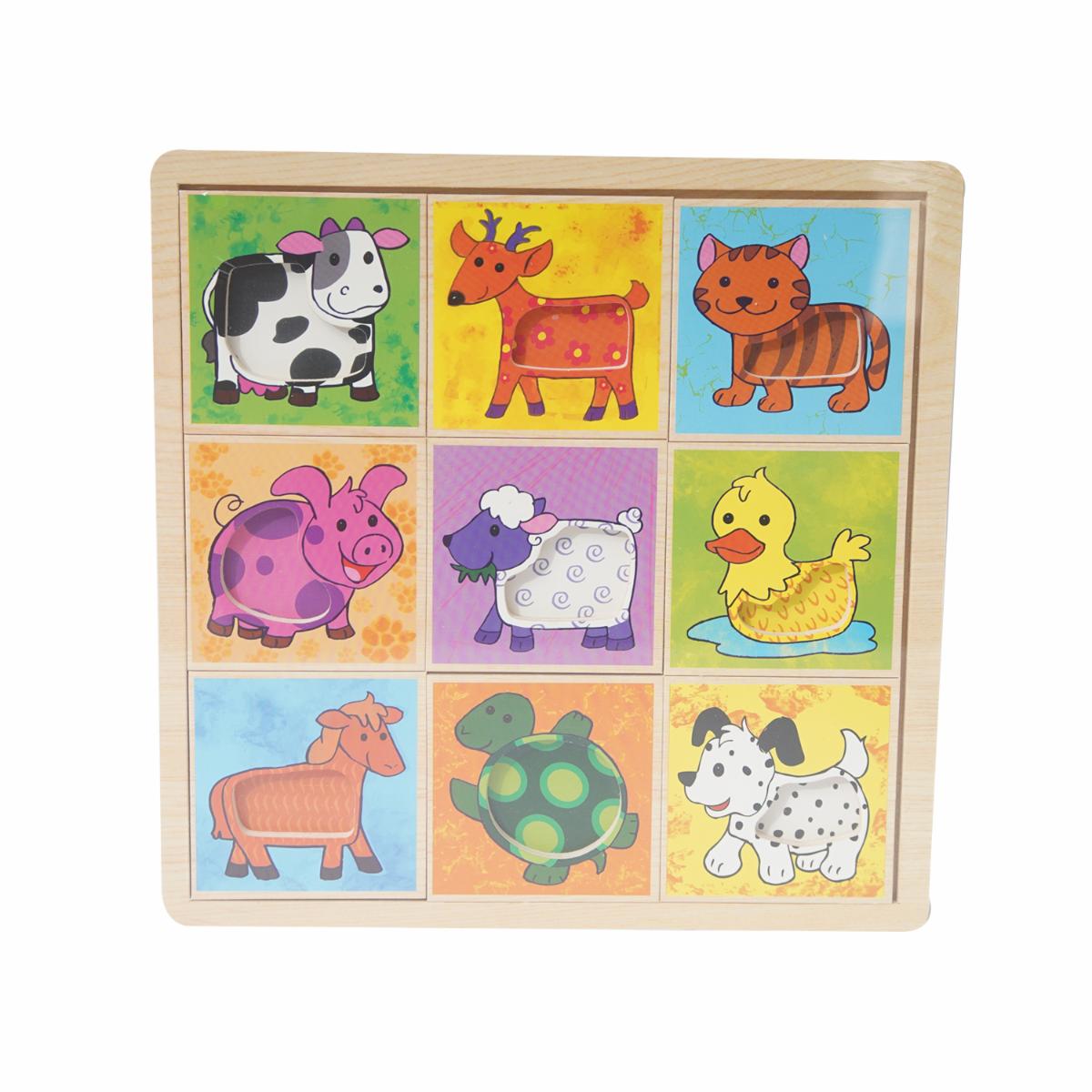 Rompecabezas De Animales TOP BRIGHT Para Niños