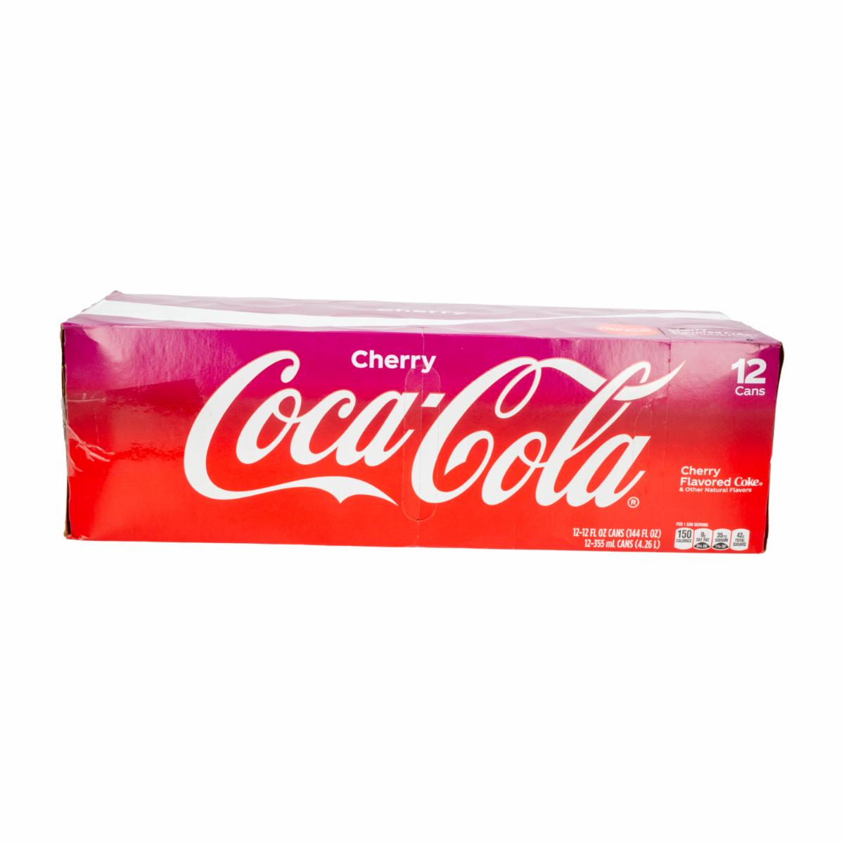 Bebida Gaseosa Sabor Cherry En Lata COCA-COLA 4260 Ml