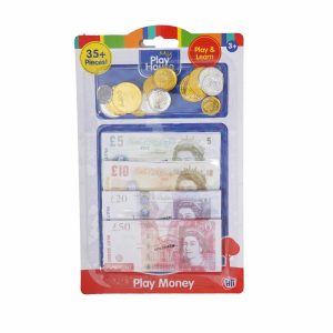 Set De Juego Billetes Y Monedas HALSALL 35 Piezas