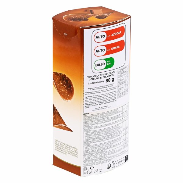 Crispy De Chocolate con Leche CHOCOLA'S - Image 3