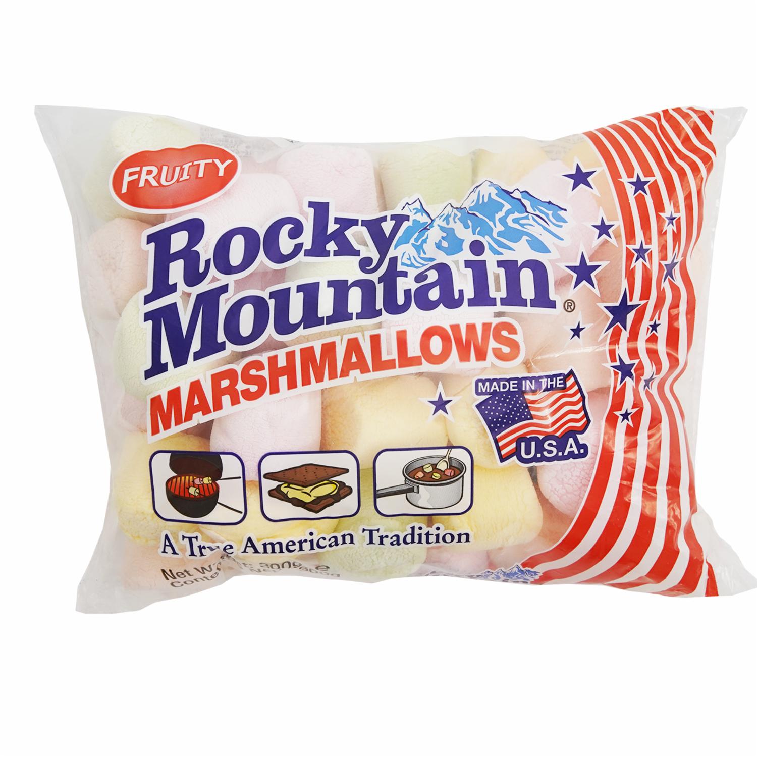 Marshmallows De Colores ROCKY MOUNTAIN 300 G