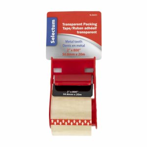 Cinta De Embalaje Transparente Con Dispensador LPS 50,8 Mm X 20M