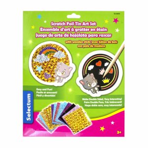 Set De Arte De Hojalata Para Rascar LPS
