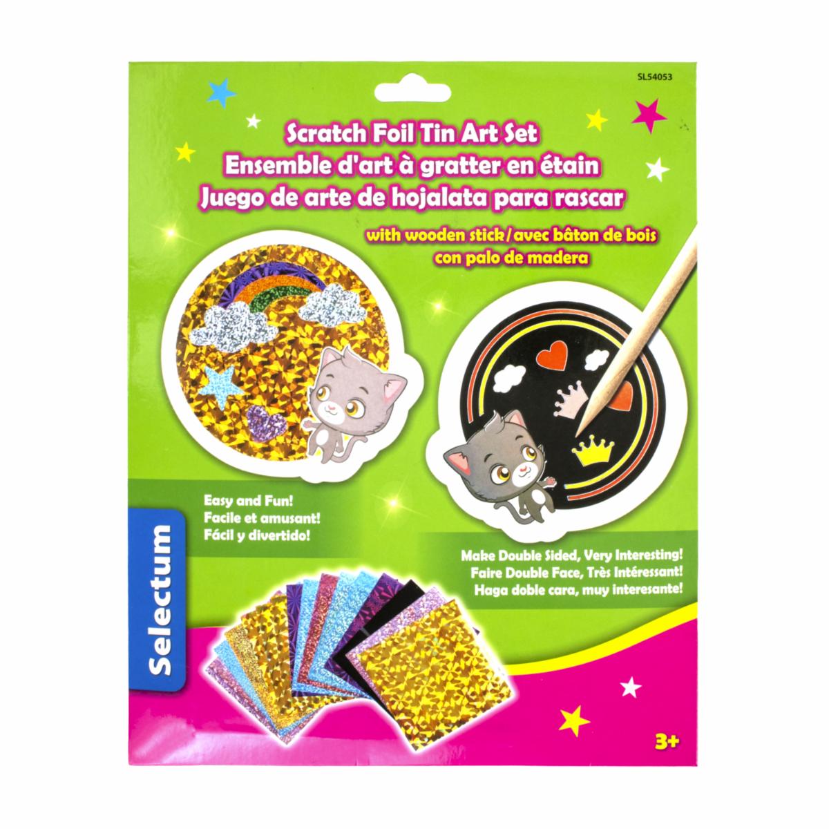 Set De Arte De Hojalata Para Rascar LPS Unidad