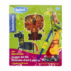 Kit De Arte 3 Proyectos Con Lana LPS 19 X 19 Cm