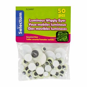Ojos De Plástico Movible Luminoso De Tamaños Surtido LPS
