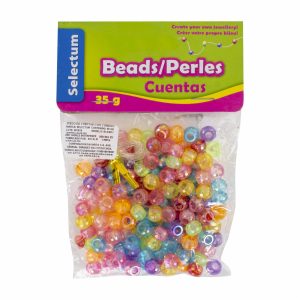 Cuentas De Plástico Para Manualidades Colores Surtidos LPS