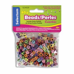 Mullos De Letras Plástico LPS Unidad