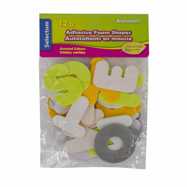 Letras De Espuma Adhesiva De Colores Surtidos LPS