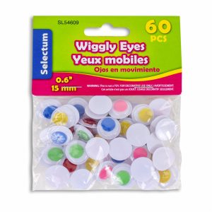 Ojos Decorativos Wiggly De 15 MM LPS 60 Piezas