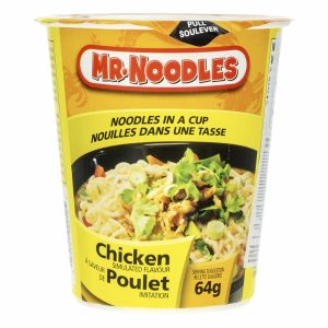 Fideos Instantáneos En Copa Sabor A Pollo MR. NOODLES 64 G