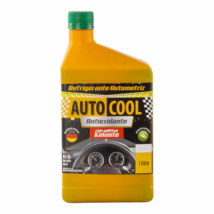 Refrigerante Automotriz Color Verde AUTOCOOL 1 L